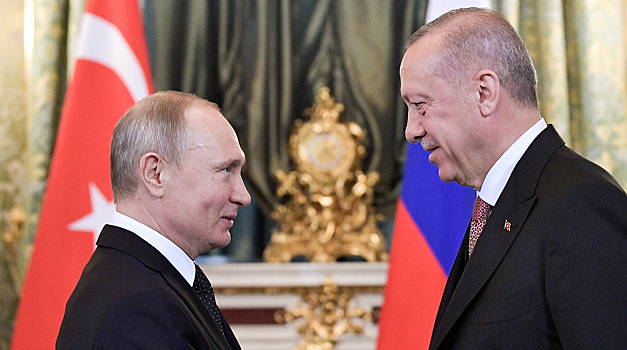 Эрдоган и Путин провели разговор