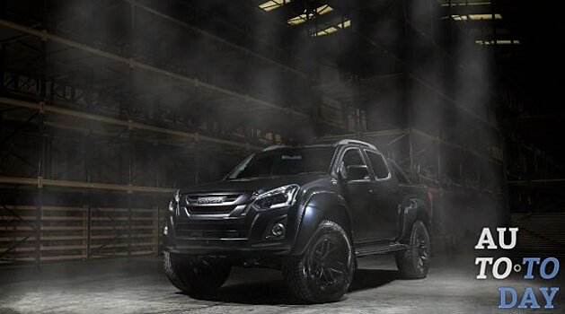 Isuzu показывает лимитированную версию D-Max AT35 Stealth