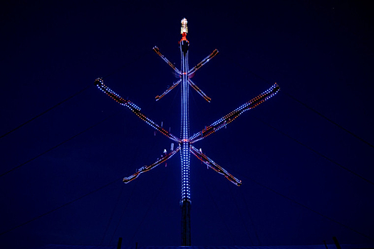 Саранскую телемачту подсветят в День флага Росси