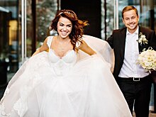 Пышное платье, декольте и сияющая улыбка: фоторепортаж со свадьбы звезды «Холостяка» Галины Ржаксенской
