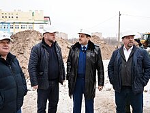 Глава подмосковной Шатуры проинспектировал строительство новой школы