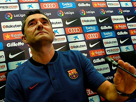 Вальверде остался доволен игрой «Барселоны» в матче с «Эйбаром»