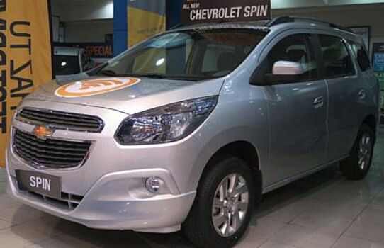 Chevrolet выпустил грузопассажирскую версию компактвэна Spin