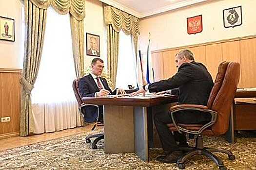 Михаил Дегтярев обсудил с главой Аяно-Майского района транспортную доступность и логистику