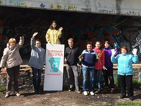 В Вологде в рамках проекта ОНФ «Генеральная уборка» состоялся еще один субботник
