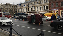 В Петербурге водитель BMW устроил массовую аварию на Невском проспекте