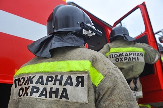 Пожар произошёл в жилом доме в центре Москвы