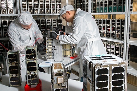 На орбиту запущены шесть новых российских спутников