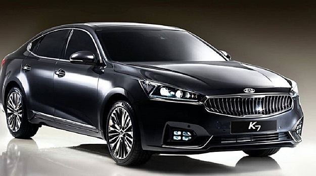 Новый KIA Cadenza увидели на дороге во время тестовых испытаний