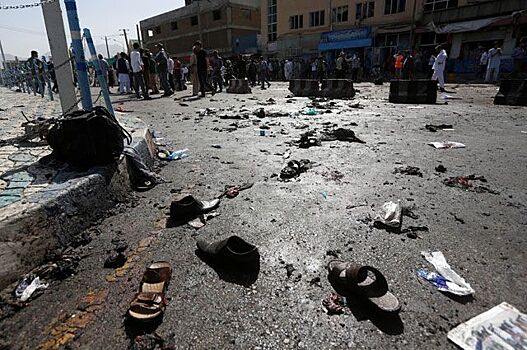 В центре Кабула прогремел мощный взрыв