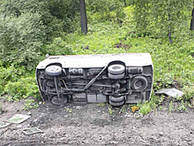 Автобус с рабочими угольного разреза перевернулся в Искитимском районе