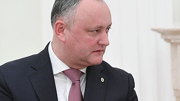 Додон запросит Конституционный суд о роспуске парламента Молдавии