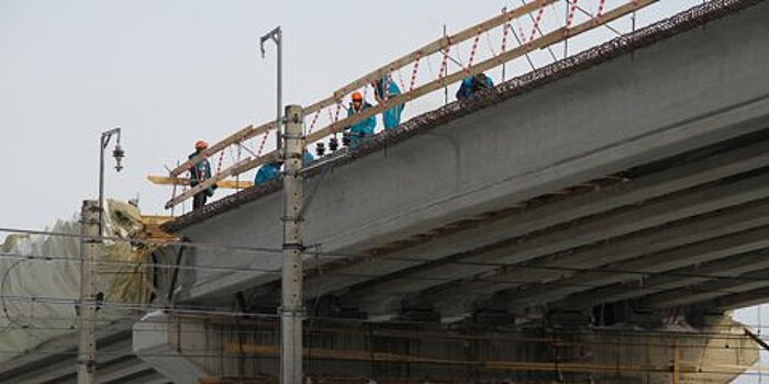 Железнодорожный путепровод построят на Северной рокаде в Москве