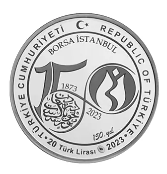 150-летие Стамбульской фондовой биржи на 20 лирах