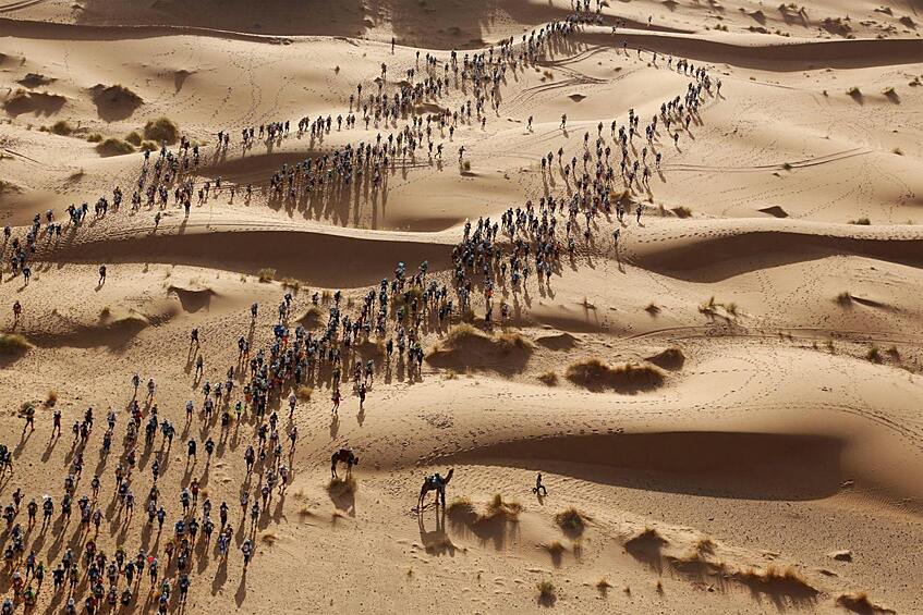 Участники Сахарского марафона. Категория «Спорт»