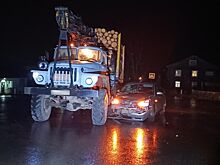 Авария с УРАЛом в Костромской области закончилась не так печально