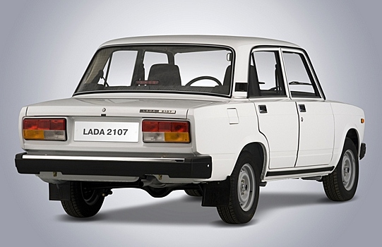 Lada 2107 — самый распространенный в России автомобиль