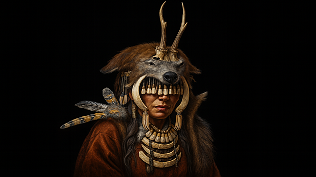 Археологи нашли ритуальные украшения у 9000-летней шаманки с младенцем