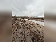 В Дарасуне началась расчистка и углубление реки Крестовая