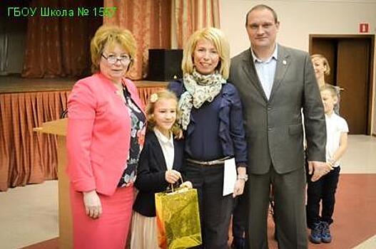 В школе района Савелки состоялось торжественное награждение знаками ГТО