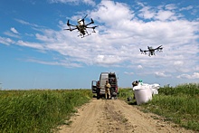 На Ставрополье решили массово применять дроны в  сельском хозяйстве