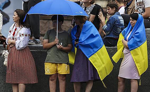 Годовщину независимости юго-восток Украины встретил, спрятав глаза