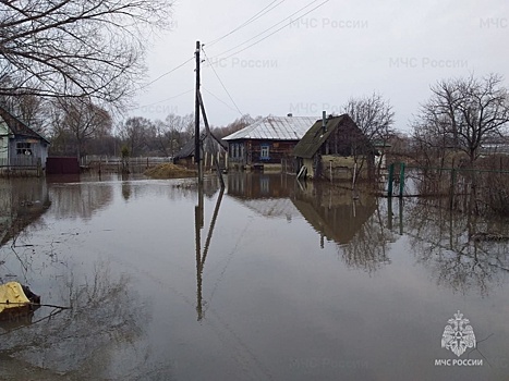 Территории деревни Осиновка подтопило в Дивеевском районе