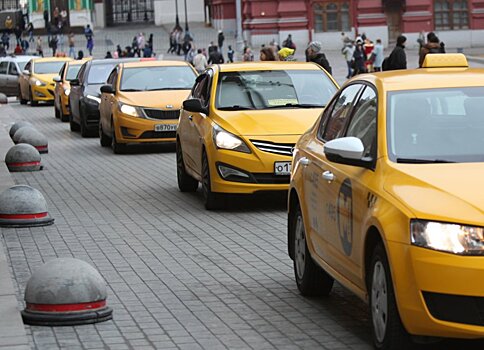 Количество поездок на такси в Москве растет на 10-15 процентов ежегодно