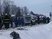 Опубликовано видео с места смертельного ДТП в Новой Москве