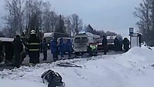 Опубликовано видео с места смертельного ДТП в Новой Москве