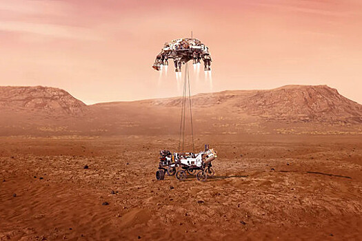 Американский ровер Perseverance совершил успешную посадку на Марс