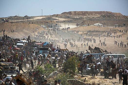 Инцидент при раздаче гумпомощи в Газе привел к гибели 20 человек