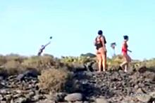 Курортники не поделили пляж и устроили побоище на Тенерифе