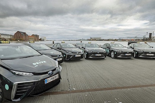 Сто электрических автомобилей Toyota Mirai войдут в таксопарк Копенгагена