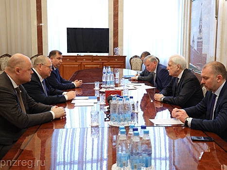 Борис Грызлов и Олег Мельниченко обсудили торгово-экономическое сотрудничество Пензенской области и Белоруссии