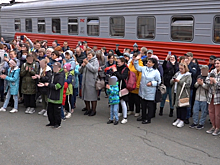 В Удмуртию приехал гастрономический поезд с 300 туристами