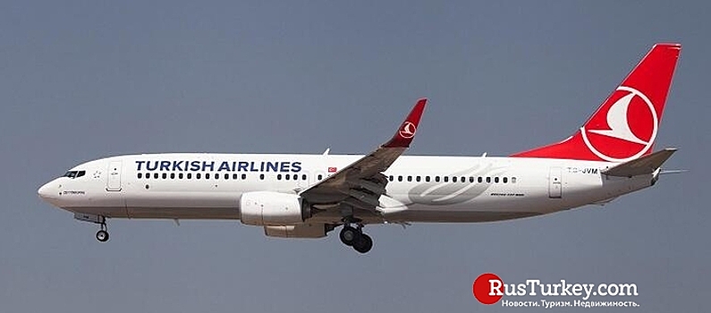 THY увеличит число международных рейсов на курорты Турции