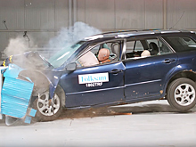 Шведы провели краш-тесты ржавых подержанных автомобилей
