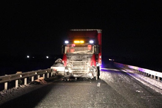 В ДТП на тюменской трассе погибла мать с двумя детьми