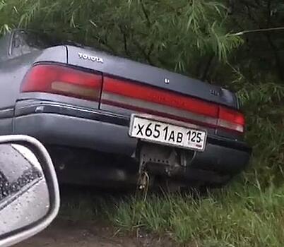 В Приморье автомобилист стал очередной жертвой стихии