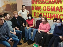 Дольщики «Миловского парка» объявили перед приездом Путина голодовку