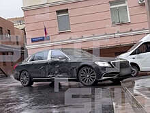 SHOT: Maybach Жириновского дважды попал в ДТП с начала осени