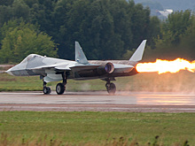 Эксперты назвали жутким воем звук двигателей российского истребителя Су-57