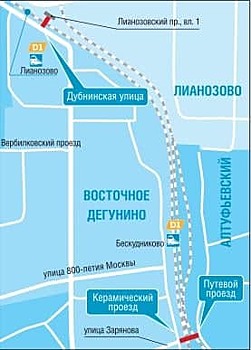 Появилась схема расположения будущего перехода через пути в Лианозове