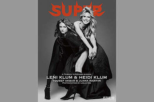 50-летняя Хайди Клум и ее 19-летняя дочь снялись для обложки журнала Super