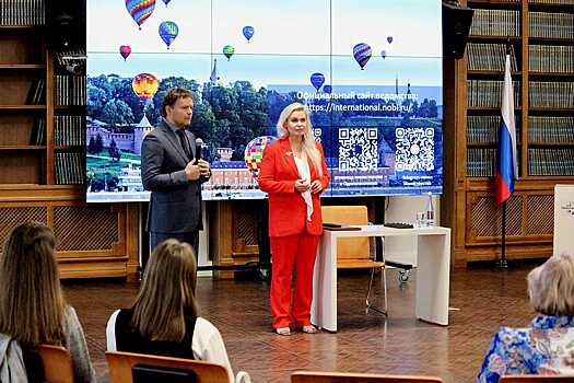 Ольга Гусева выступила с лекцией перед студентами Мининского университета в рамках просветительской акции «Поделись своим знанием»