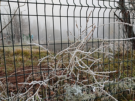 Минувшей ночью минимальная температура воздуха в Удмуртии опустилась до -5,3°С