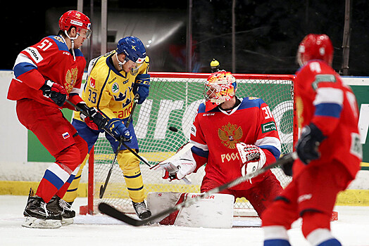 Оценки сборной России за матч со Швецией на Шведских хоккейных играх
