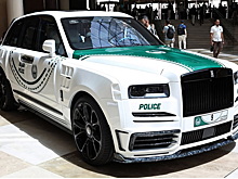 У полицейских впервые появился Rolls-Royce в тюнинге Mansory