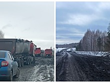 Жители сёл могут быть отрезаны от райцентров из-за большегрузов на дорогах НСО